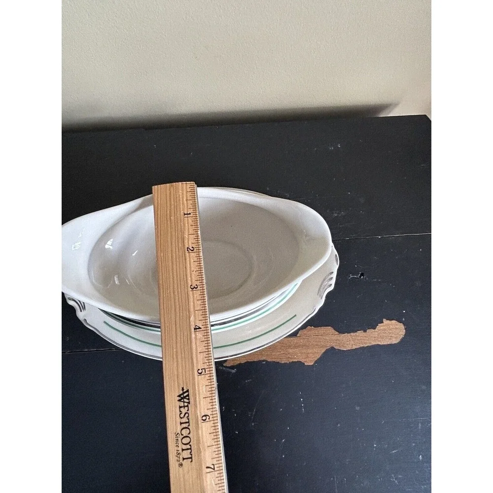 Syracuse Old Ivory Gravy Boat With‎ Attached Under plate
